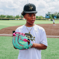 Rawlings | Rawlings HOH ColorSync 10 Berry Mint 13-Inch First Base Mitt
