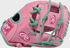 Rawlings Online | 11.5" Heart of the Hide ContoUR Fit Pink Infield Glove Right Hand Throw