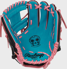 Rawlings Discount | Limited Edition Heart of the Hide Dia De Los Muertos Infield Glove Right Hand Throw