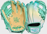 Rawlings Online | Exclusive Heart of the Hide 11.5-Inch Mint/Camel infield Glove Right Hand Throw