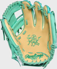 Rawlings Online | Exclusive Heart of the Hide 11.5-Inch Mint/Camel infield Glove Right Hand Throw