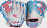 Rawlings Online | Exclusive Cotton Candy Heart of the Hide 11.5-Inch Infield Glove