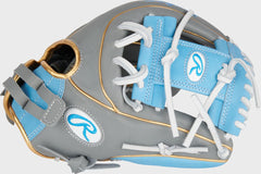Rawlings Online | Liberty Advanced Color Series 11.75 in Infield Glove Gray/Columbia Blue