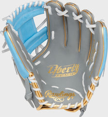 Rawlings Online | Liberty Advanced Color Series 11.75 in Infield Glove Gray/Columbia Blue