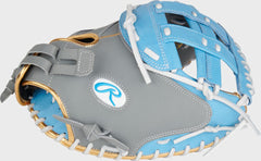 Rawlings | Liberty Advanced Color Series 34 in Catcher's Mitt Gray/Columbia Blue