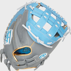 Rawlings | Liberty Advanced Color Series 34 in Catcher's Mitt Gray/Columbia Blue