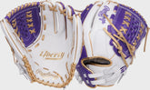 Rawlings For Sale | Liberty Advanced Color Series 12.5 in Fastpitch Glove White/Purple