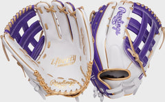 Rawlings Outlet | Liberty Advanced Color Series 12.75 in Outfield Glove White/Purple