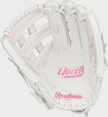 Rawlings Sale | Liberty Advanced Color Series 12.75 in Outfield Glove White/Pink