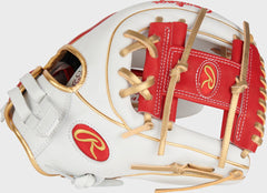 Rawlings On Sale | Liberty Advanced Color Series 11.75 in Infield Glove White/Scarlet