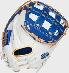 Rawlings Online | Liberty Advanced Color Series 34 in Catcher's Mitt White/Royal