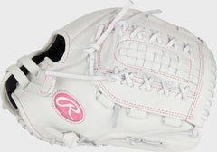 Rawlings For Sale | Liberty Advanced Color Series 12.5 in Fastpitch Glove White/Pink