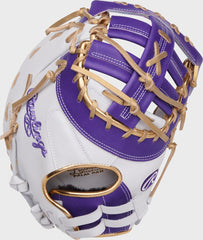 Rawlings Sale | Liberty Advanced Color Series 13 in 1st Base Mitt White/Purple