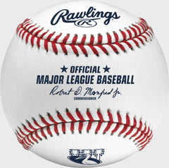 Rawlings Sale | 2024 Tampa Bay Rays City Connect Baseball 1 Ball in Display Cube