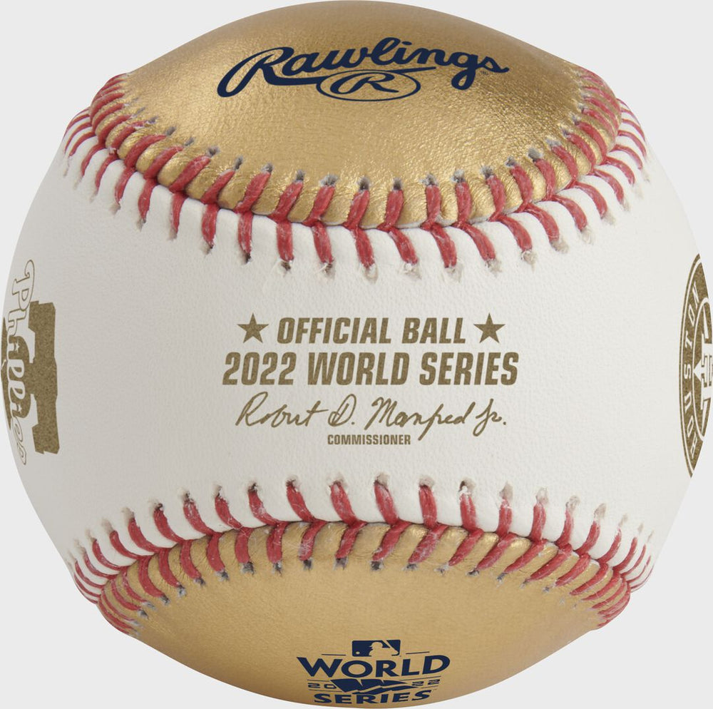 Rawlings Outlet | MLB 2022 Gold World Series Dueling Baseball