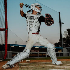 Rawlings | Limited Edition Mach Black Spatter Catcher's Gear Set Adult Intermediate Youth