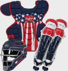Rawlings Online | Rawlings Velo 2.0 Catcher's Gear Set Adult Intermediate Youth