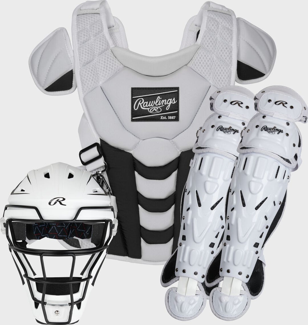 Rawlings Discount | Velo Fastpitch Catcher's Gear Set Small Medium Large