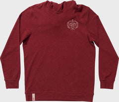 Rawlings Outlet | Rawlings x The Normal Brand Puremeso Fleece Hoodie Maroon