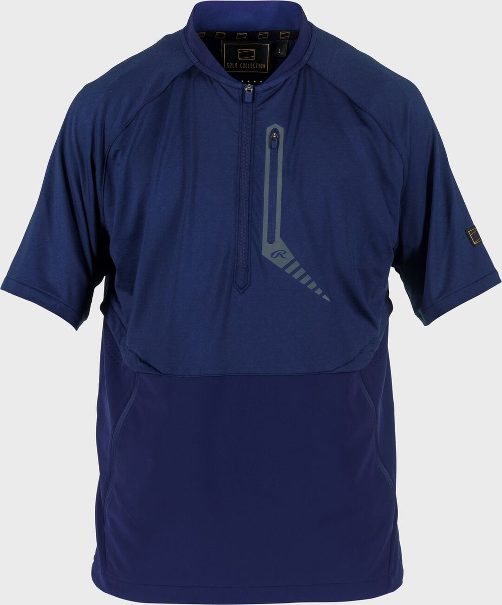 Rawlings Online | Rawlings Gold Collection Quarter-Zip Short Sleeve Jacket