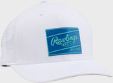 Rawlings For Sale | Rawlings White Performance Curved Bill Snapback Hat