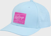 Rawlings Outlet | Rawlings Light Blue Performance Curved Bill Snapback Hat