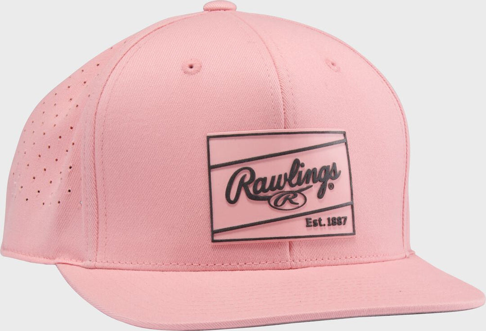 Rawlings For Sale | Rawlings Peach Performance Flat Bill Snapback Hat