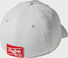 Rawlings Online | Rawlings Black Clover Outfield Fitted Hat