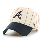 Rawlings Sale | Atlanta Braves Rawlings '47 Brand Pinstripe Clean Up Hat