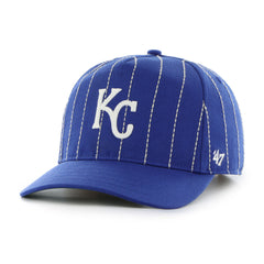Rawlings For Sale | Kansas City Royals Rawlings '47 Brand Pinstripe Hitch Hat