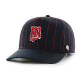 Rawlings On Sale | Minnesota Twins Rawlings '47 Brand Pinstripe Hitch Hat