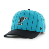 Rawlings New | Miami Marlins Rawlings '47 Brand Pinstripe Hitch Hat