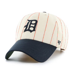 Rawlings For Sale | Detroit Tigers Rawlings '47 Brand Pinstripe Clean Up Hat