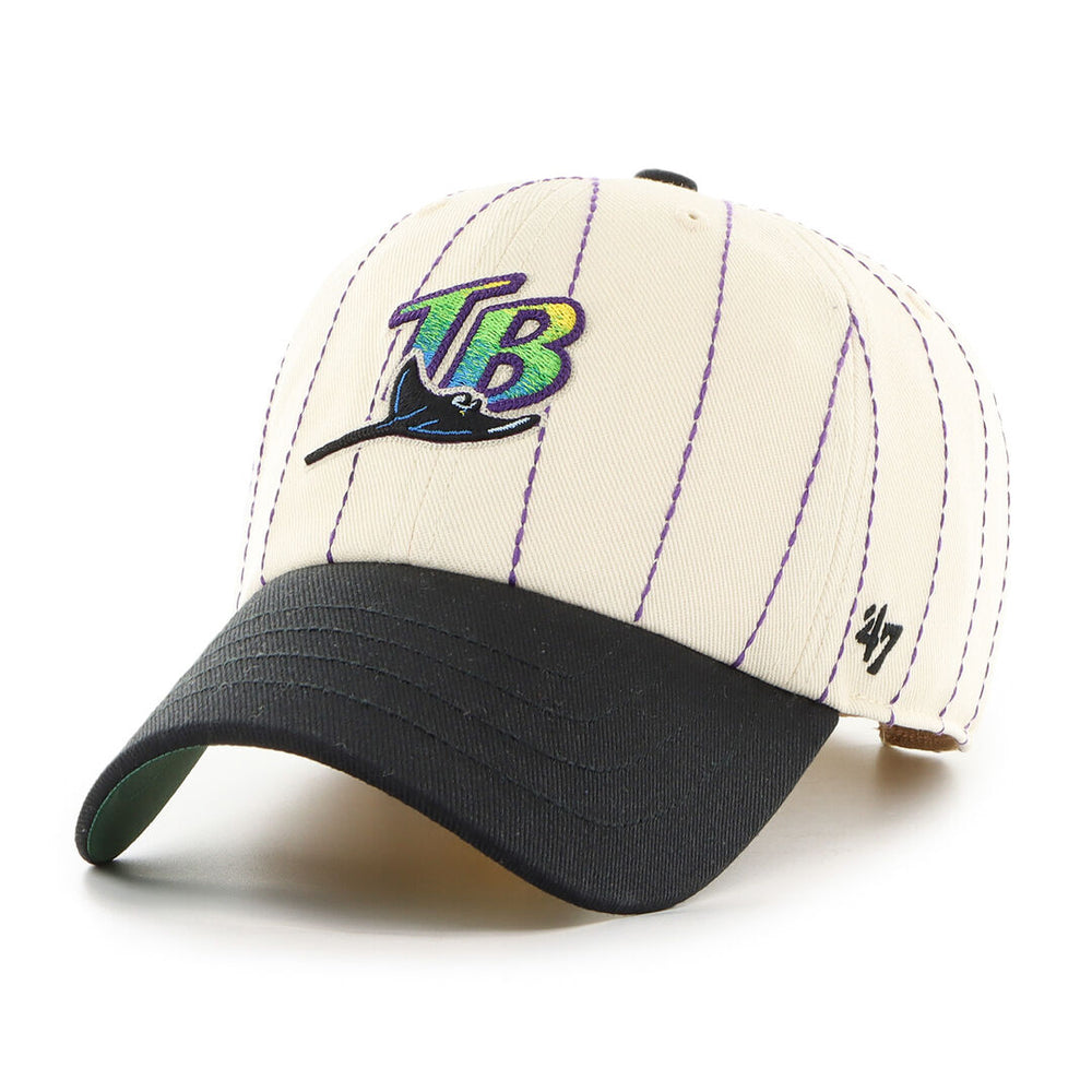 Rawlings New | Tampa Bay Rays Rawlings '47 Brand Pinstripe Clean Up Hat