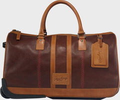 Rawlings | Rawlings Heritage Wheeled Duffle Bag Brown