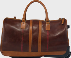 Rawlings | Rawlings Heritage Wheeled Duffle Bag Brown