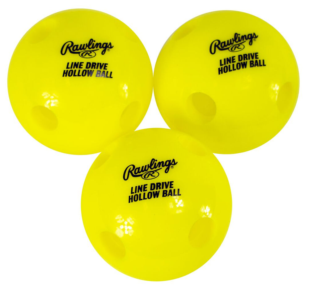 Rawlings On Sale | Line-Drive Hollow Ball (3 Pack)