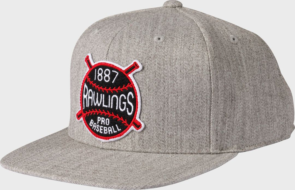 Rawlings Online | Rawlings Vintage Flat Bill Snapback Hat