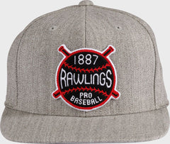 Rawlings Online | Rawlings Vintage Flat Bill Snapback Hat