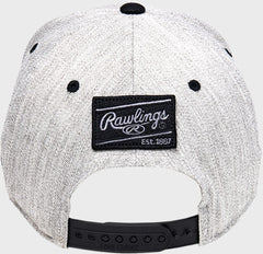 Rawlings Discount | Rawlings Black Clover "Baseball is Life" Snapback Hat | Adult & Youth