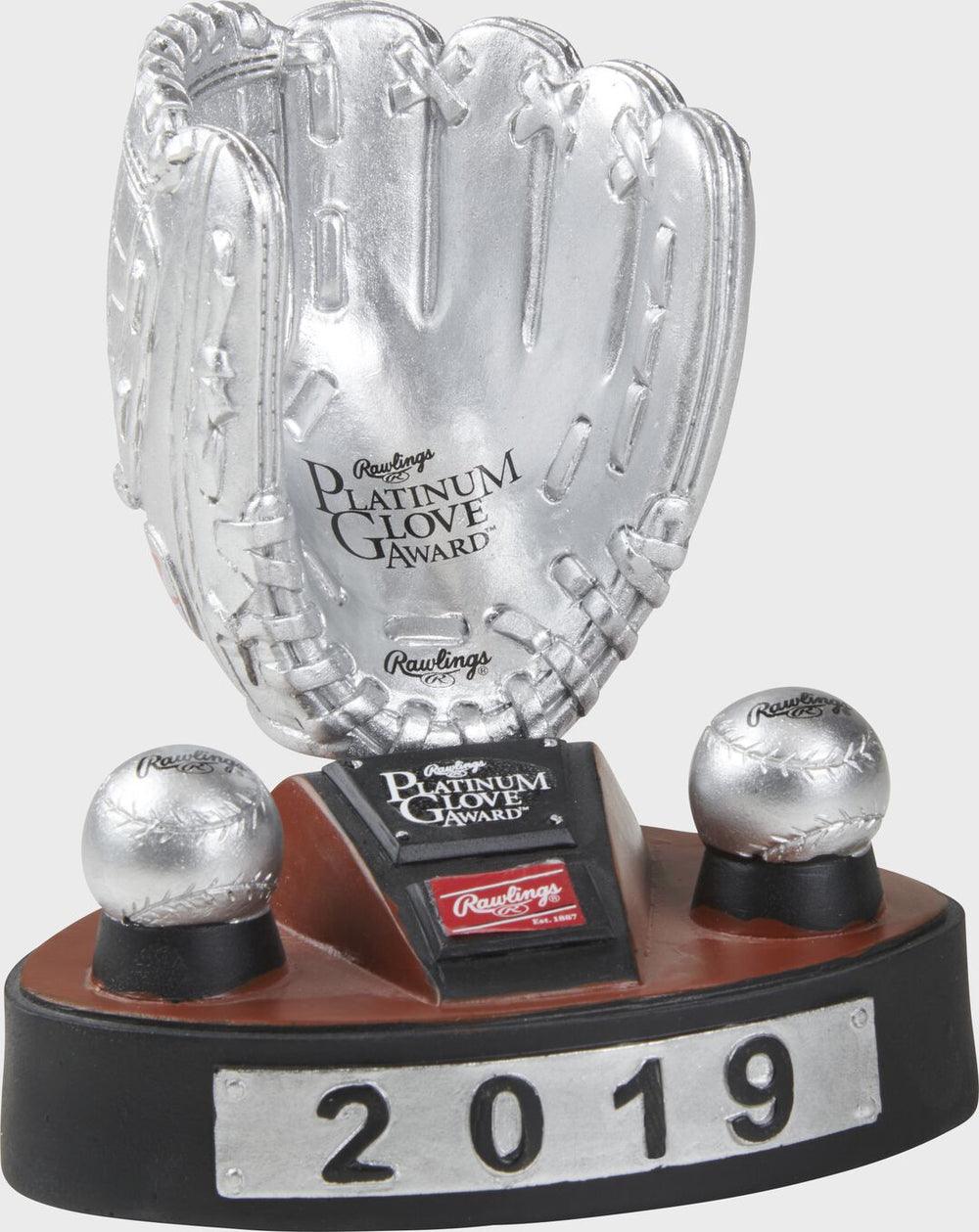 Rawlings On Sale | 2019 Rawlings Platinum Glove Award Bobble Trophy