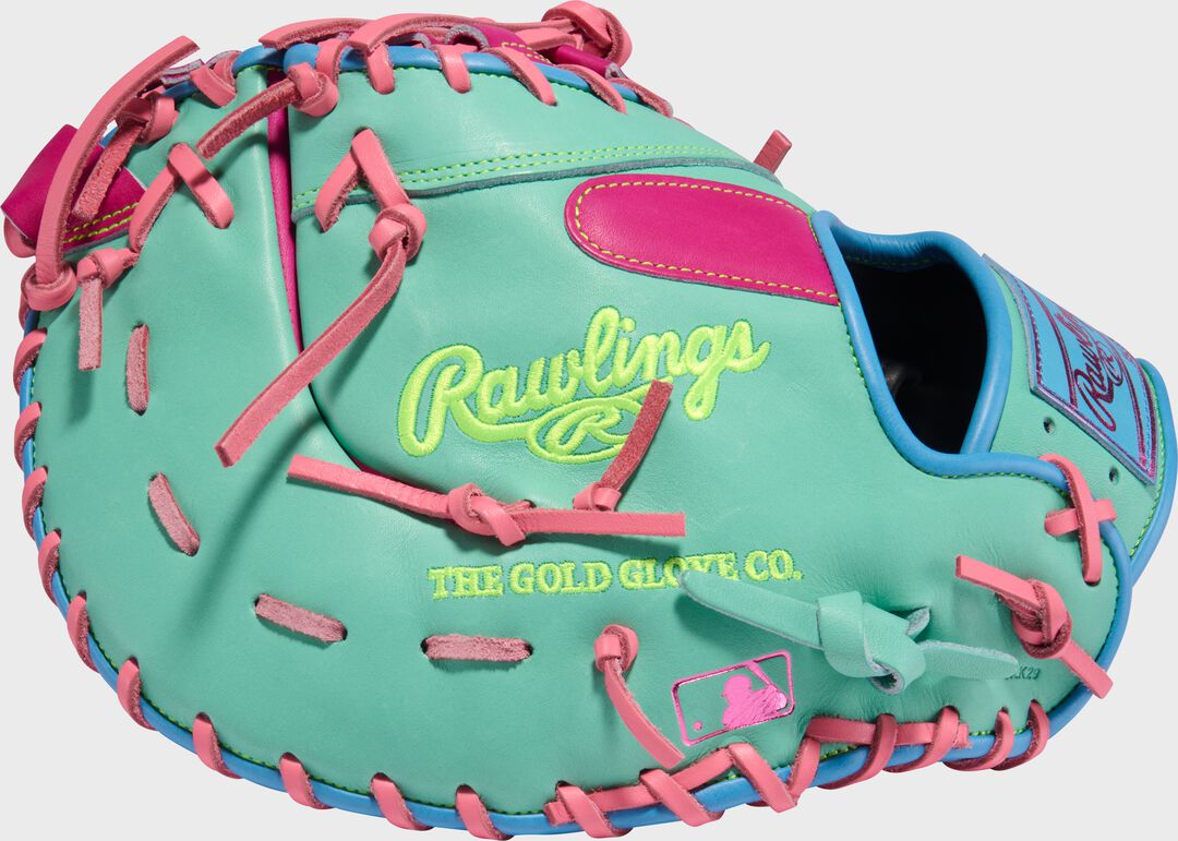 Rawlings | Rawlings HOH ColorSync 10 Berry Mint 13-Inch First Base Mitt
