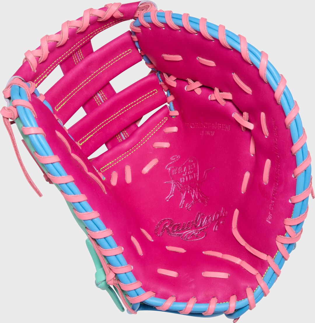 Rawlings | Rawlings HOH ColorSync 10 Berry Mint 13-Inch First Base Mitt