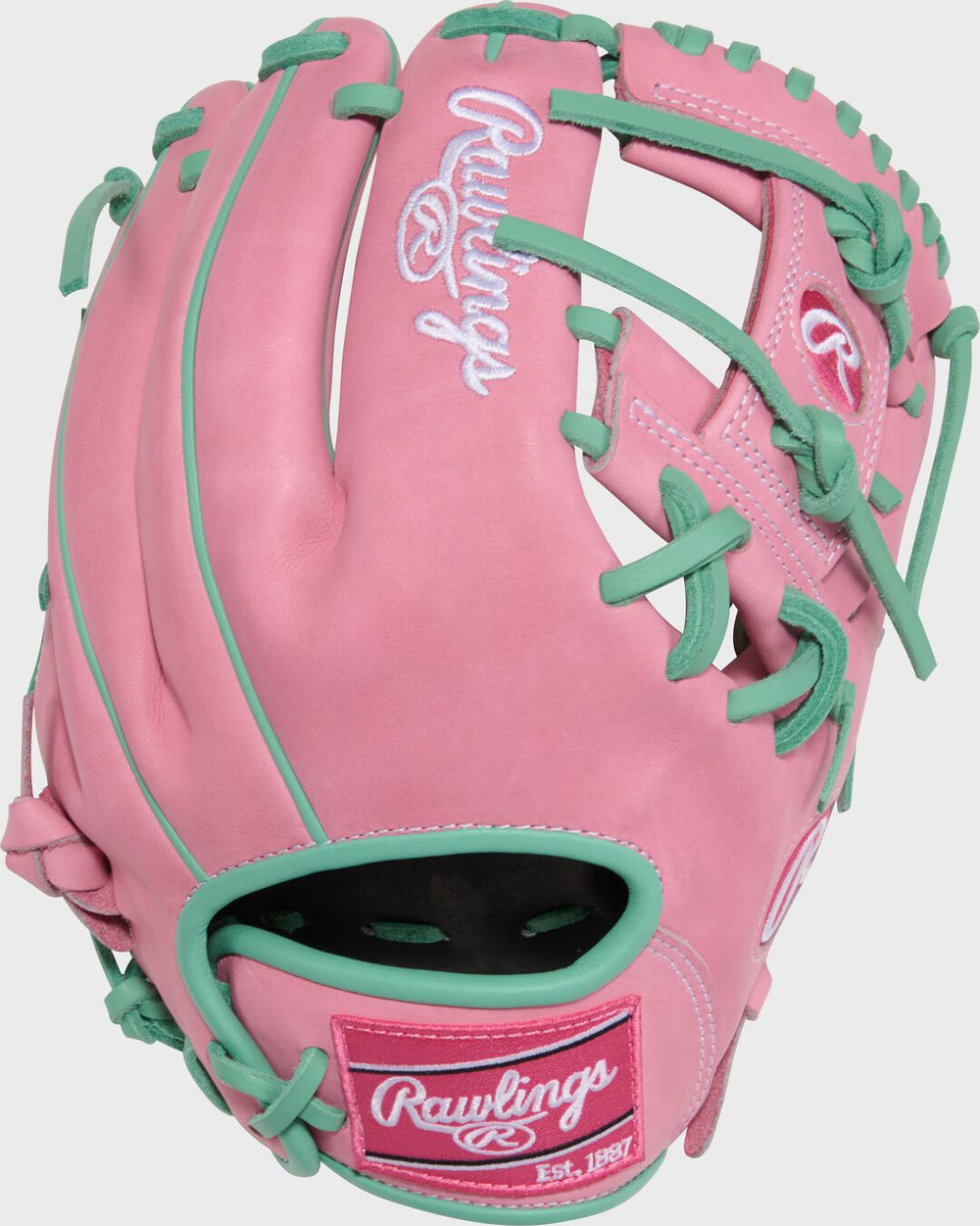 Rawlings Online | 11.5" Heart of the Hide ContoUR Fit Pink Infield Glove Right Hand Throw