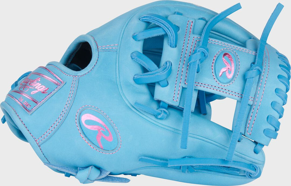 Rawlings | Heart of the Hide 11.5-Inch Columbia Blue Infield Glove Right Hand Throw
