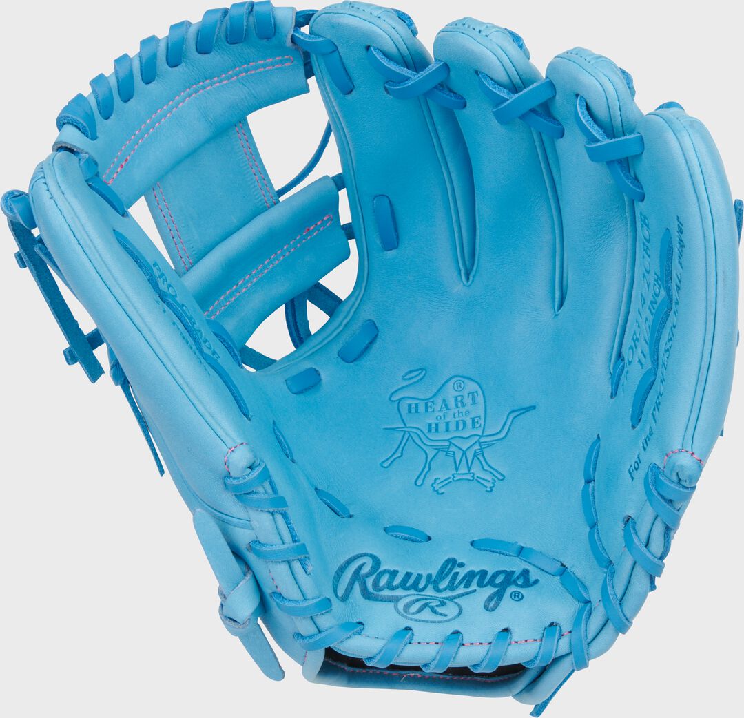 Rawlings | Heart of the Hide 11.5-Inch Columbia Blue Infield Glove Right Hand Throw