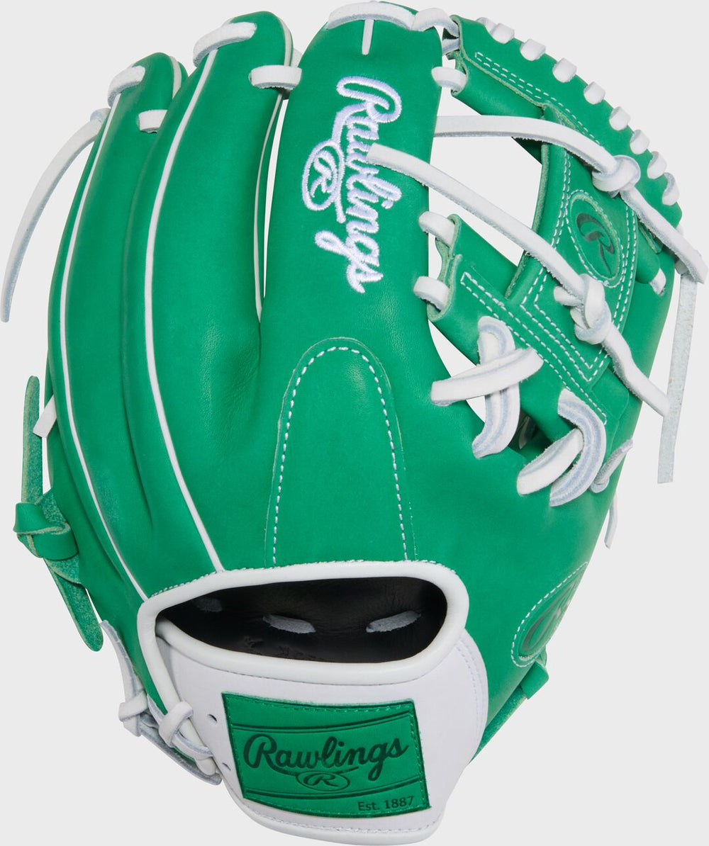 Rawlings | Exclusive Heart of the Hide 11.5-Inch Kelly Green Infield Glove Right Hand Throw