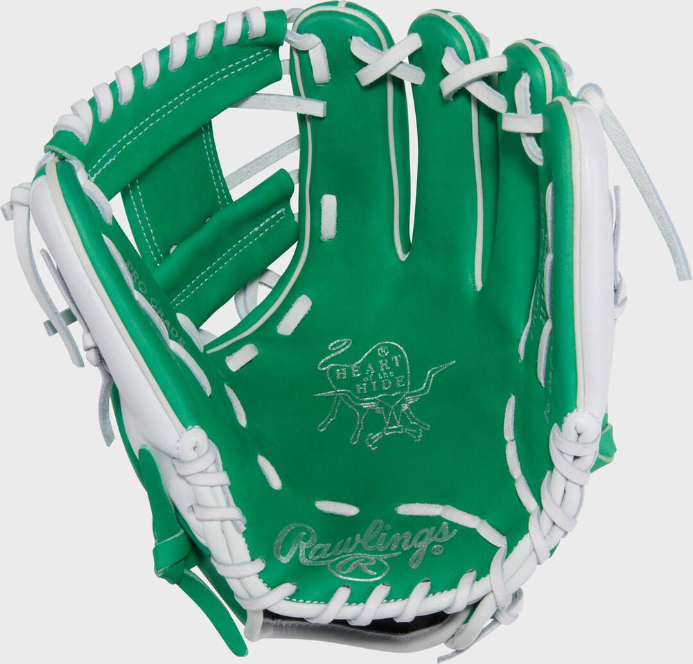 Rawlings | Exclusive Heart of the Hide 11.5-Inch Kelly Green Infield Glove Right Hand Throw