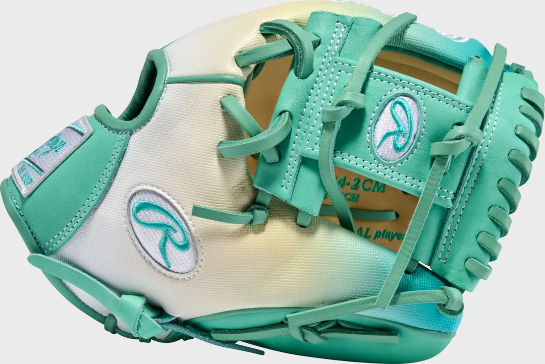 Rawlings Online | Exclusive Heart of the Hide 11.5-Inch Mint/Camel infield Glove Right Hand Throw