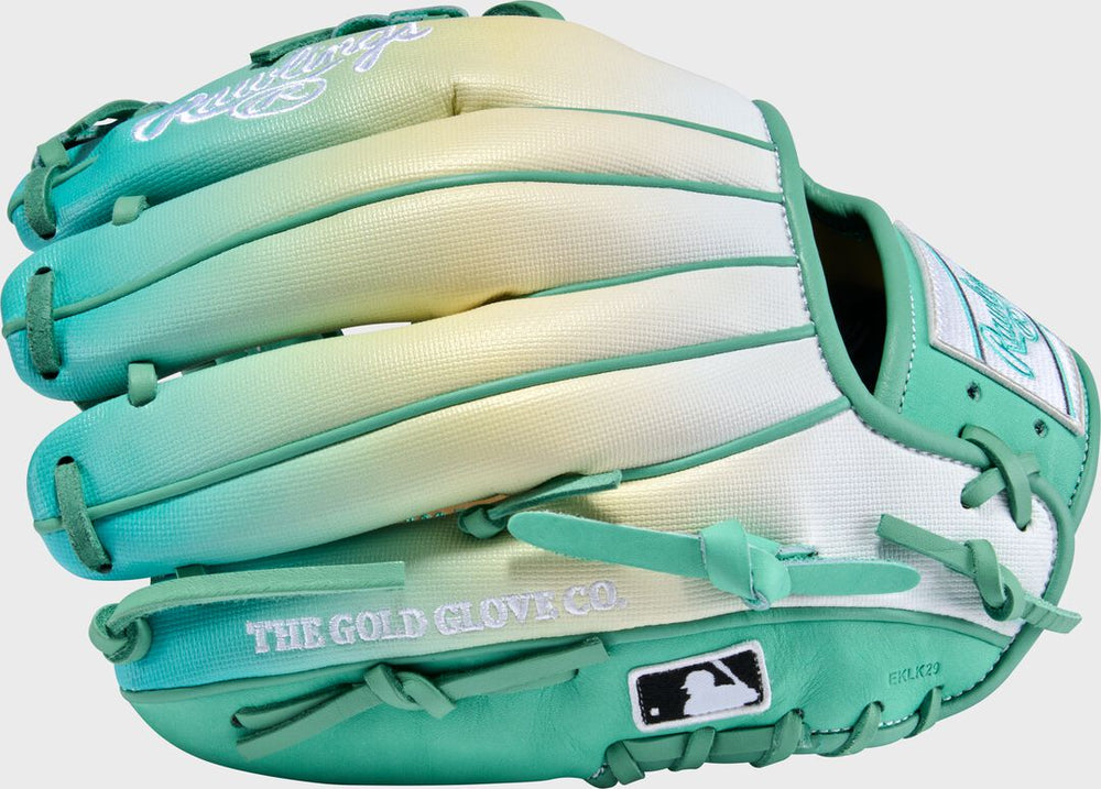 Rawlings Online | Exclusive Heart of the Hide 11.5-Inch Mint/Camel infield Glove Right Hand Throw